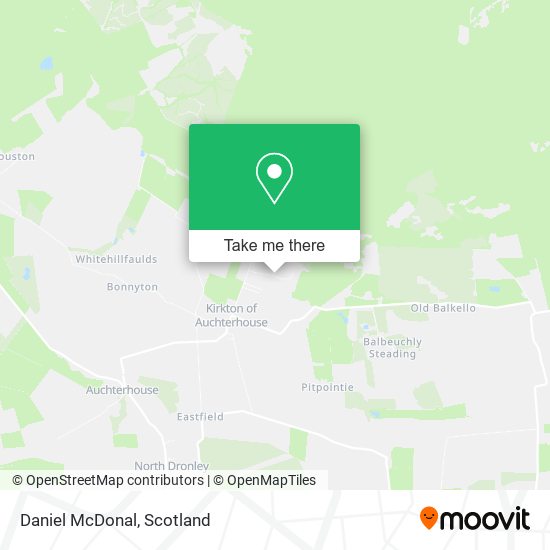 Daniel McDonal map