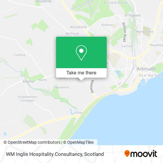 WM Inglis Hospitality Consultancy map