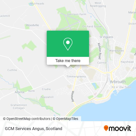 GCM Services Angus map