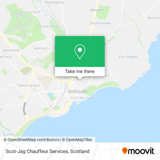 Scot-Jag Chauffeur Services map