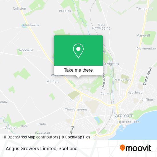 Angus Growers Limited map