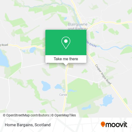 Home Bargains map