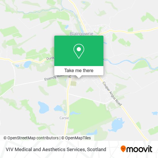 VIV Medical and Aesthetics Services map