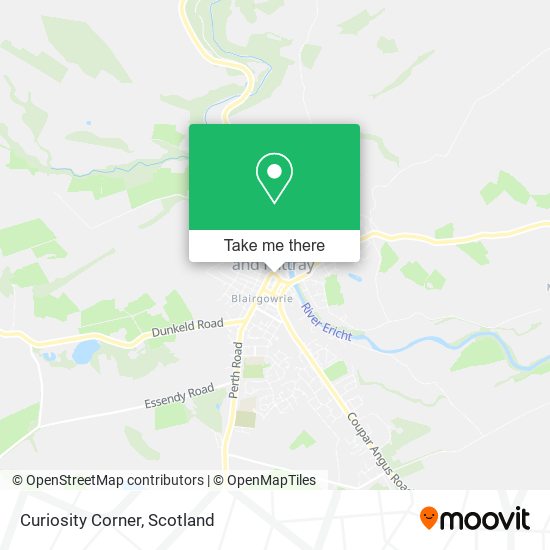 Curiosity Corner map