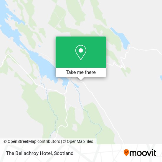The Bellachroy Hotel map