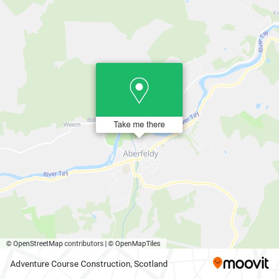 Adventure Course Construction map