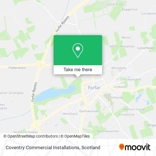 Coventry Commercial Installations map