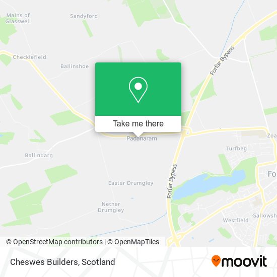 Cheswes Builders map