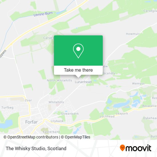 The Whisky Studio map