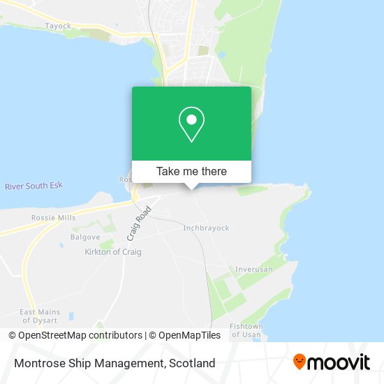 Montrose Ship Management map