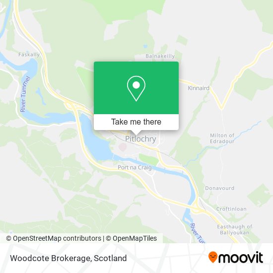 Woodcote Brokerage map