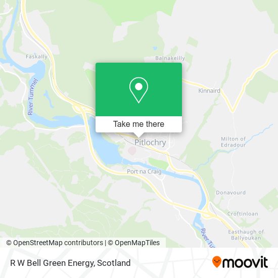 R W Bell Green Energy map
