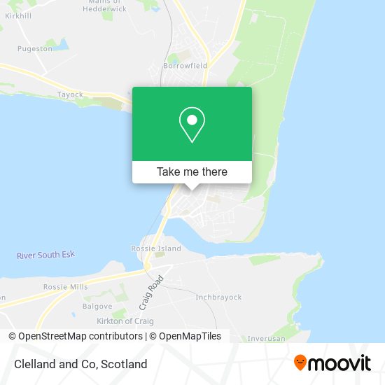Clelland and Co map