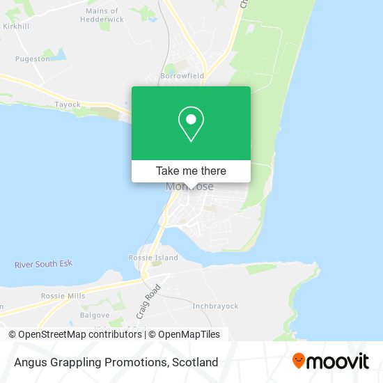 Angus Grappling Promotions map