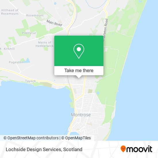 Lochside Design Services map
