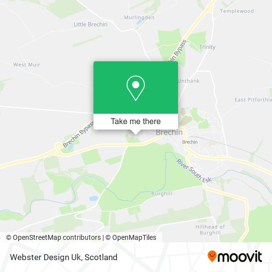 Webster Design Uk map