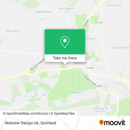 Webster Design Uk map