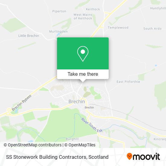 SS Stonework Building Contractors map