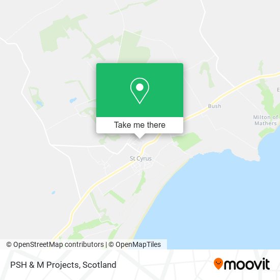 PSH & M Projects map