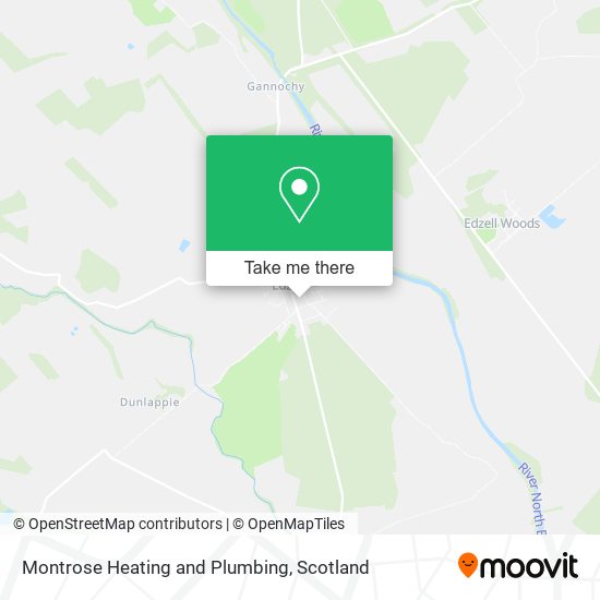 Montrose Heating and Plumbing map