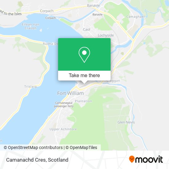 Camanachd Cres map