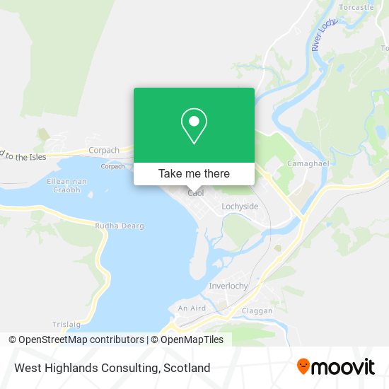 West Highlands Consulting map