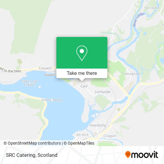SRC Catering map