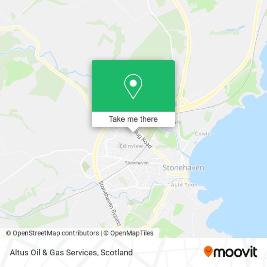 Altus Oil & Gas Services map