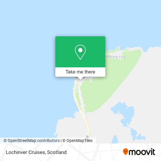 Lochinver Cruises map