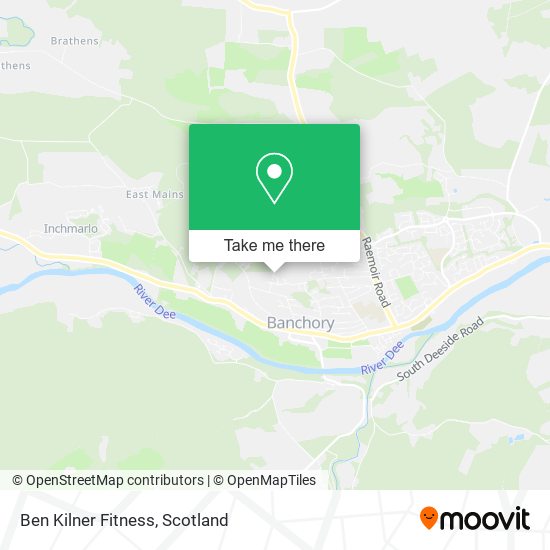 Ben Kilner Fitness map