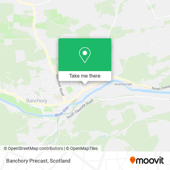 Banchory Precast map