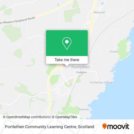 Portlethen Community Learning Centre map
