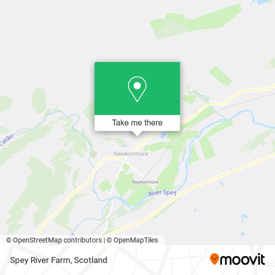 Spey River Farm map