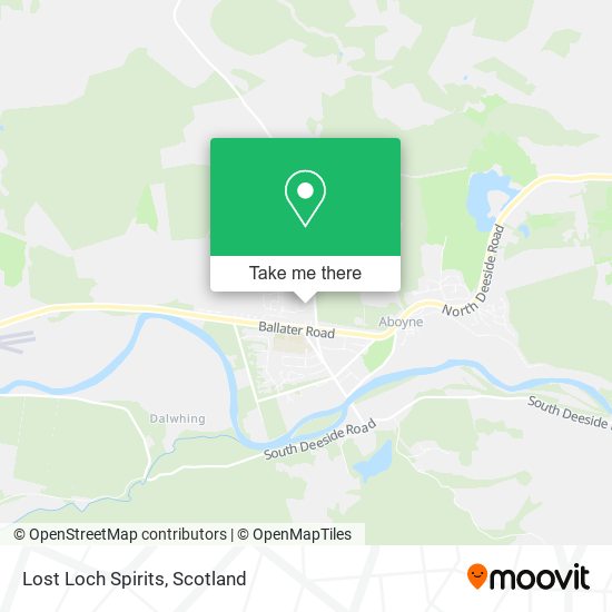Lost Loch Spirits map