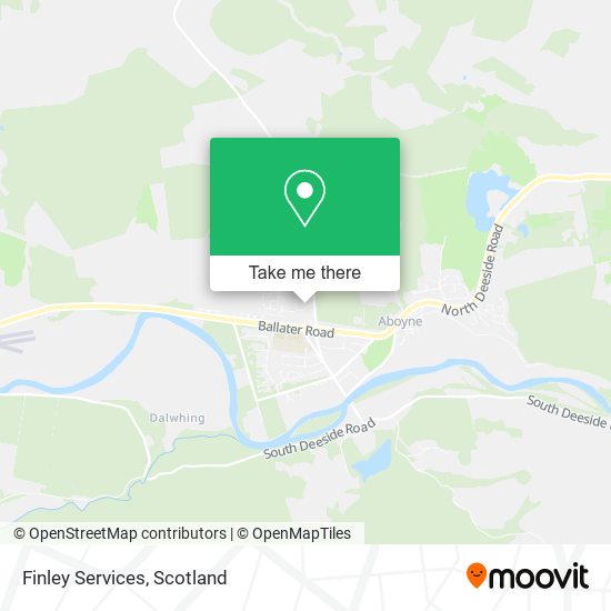 Finley Services map