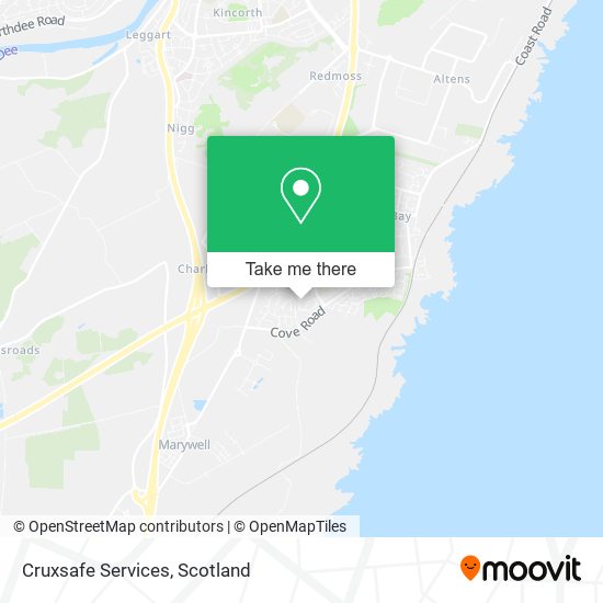 Cruxsafe Services map