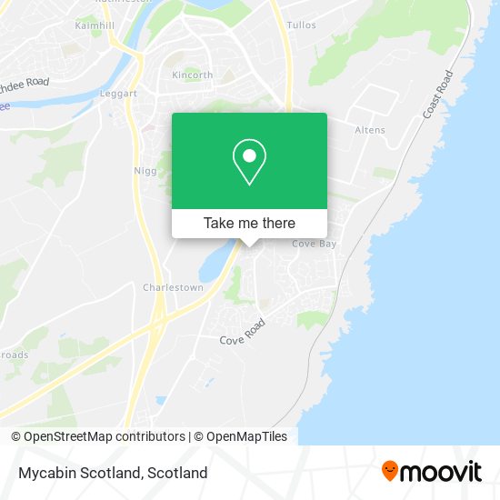 Mycabin Scotland map