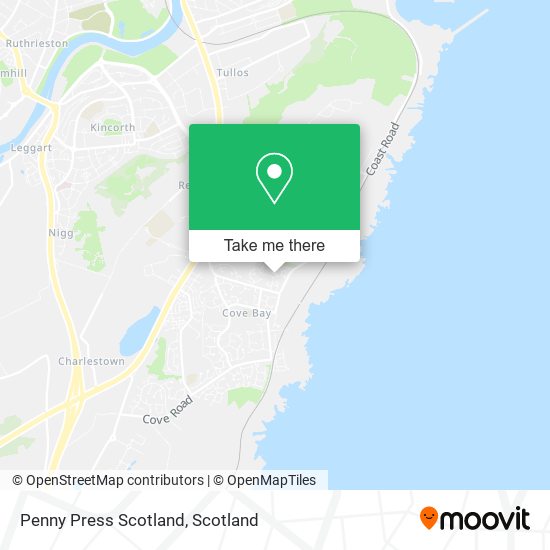 Penny Press Scotland map