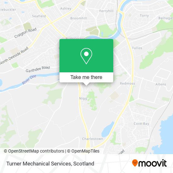 Turner Mechanical Services map