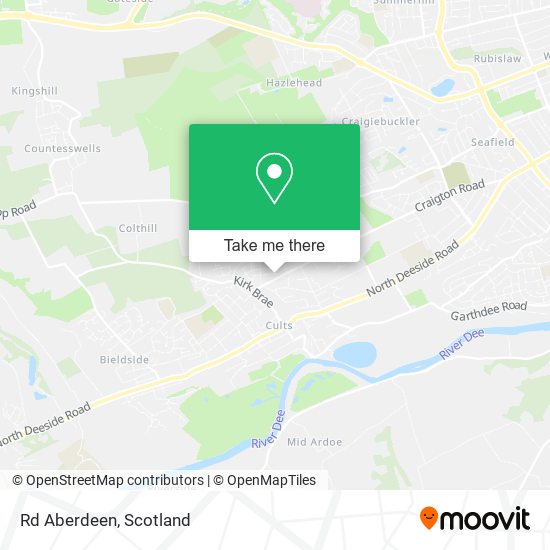 Rd Aberdeen map