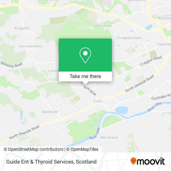 Guide Ent & Thyroid Services map