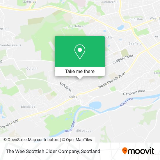 The Wee Scottish Cider Company map