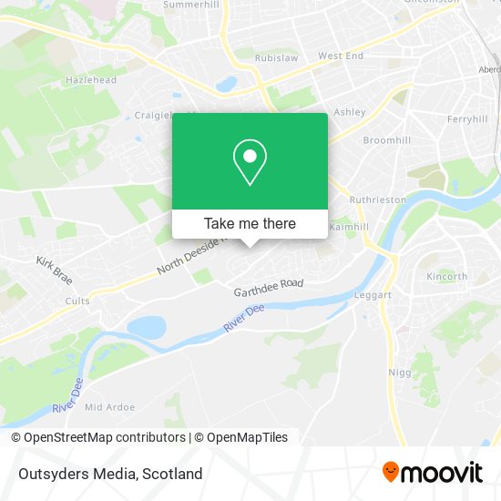 Outsyders Media map