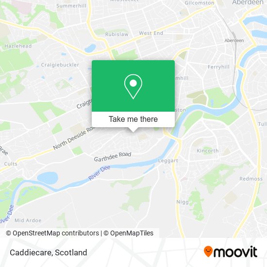 Caddiecare map