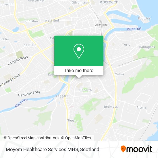 Moyem Healthcare Services MHS map