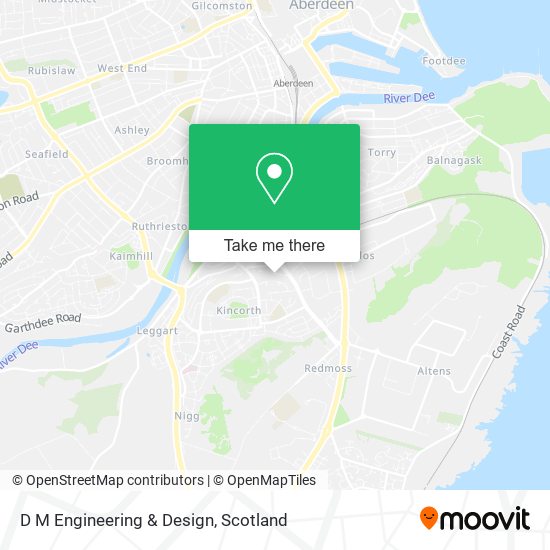D M Engineering & Design map
