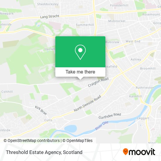 Threshold Estate Agency map