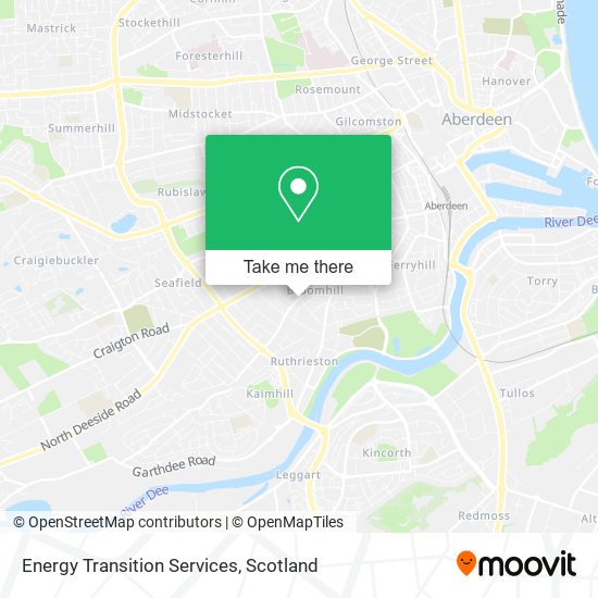 Energy Transition Services map