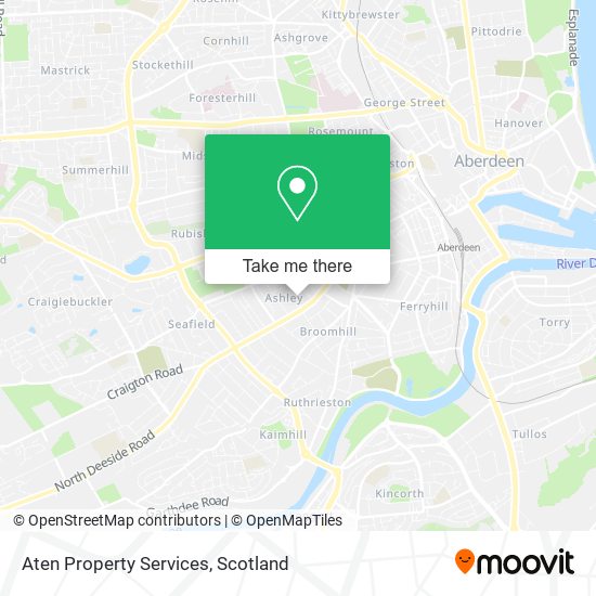 Aten Property Services map