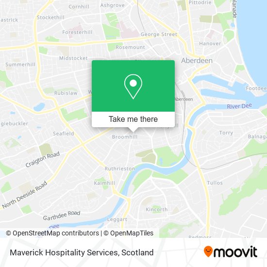 Maverick Hospitality Services map